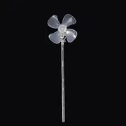 SMALL Wind Turbine Generator Blow Light Mini Turbine - small wind-powered garden light