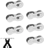 bbicycle Chain Connectors - Quick Release Bike Chain Buckle, Missing Link Joint Connector, 6pcs Steel Pin Set | bbicycle Repair Accessory for Mountain Bikes, Road Bikes, Cycling Maintenance Equipment
