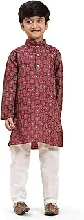 [Pro-Ethic Style Developer] Boys cotton Kurta set for kids | Indian Ethnic wear | Traditional Dress | Pack of 1 (S-219)