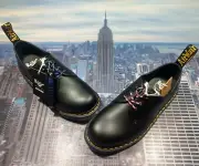 Dr. Doc Martens x Atmos 1461 3 Eye Leather Oxford Shoe Mens Size 8 26928001 New