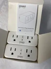 Gosund Wifi Smart Plug Outlet Dual Extender Mini Work with Alexa Google Home