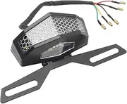 Motorcycle Indicators Turning For H&arley Rear For Cafe Racer Motor Bi 12v Motorcycle Tail Light LED Brake Light Stop Turn Signal Flashing Running Light
