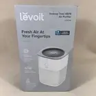 Levoit LV-H128 Portable Compact Air Purifier Desktop H13 True HEPA White NEW