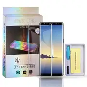 [1 PACK] For Samsung Galaxy Note8 Note 8 UV Liquid Gel Tempered Glass Screen Protector Guard (Clear)