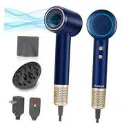 High Speed Ionic Hair Dryer with Diffuser 112,000 RPM Brushless Motor for Fast