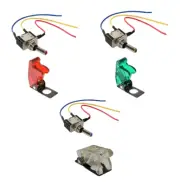 Car Home Marine Heavy Duty LED Metal Toggle Switch On/Off with 6" Wire lead