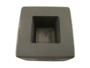 5 oz Gold 2-1/2 oz Silver Bar High Density Graphite Tall Cube Mold Deep Copper
