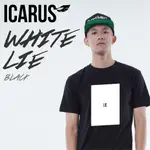 ICARUS 伊卡魯斯 原創潮流設計短TEE LUST系列-"WHITE LIE 白謊"