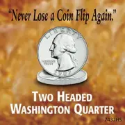 Two Headed Washington Quarter Made from Genuine United States Coins, Novelty, Ma