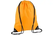 Bagbase Premium Gymsac Water Resistant Bag (11 Litres) (Fluoresent Orange) (One Size)