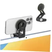 Continuity Camera Mount for Desktop Monitor & iMac, Detachable iPhone Black