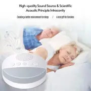 White Noise Sleep Machine 6 Soothing Sound Night Therapy R4C3