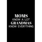 GRANDMAS KNOW EVERYTHING: FUNNY GAG GIFTS FOR GRANDMOTHER, BIRTHDAY AND CHRISTMAS NOVELTY GIFT IDEAS, WRITING GIFTS FOR HER
