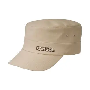 【KANGOL】COTTON TWILL 軍用帽(米色)