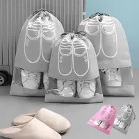 在飛比找松果購物優惠-【STAR CANDY】 鞋子束口收納袋 旅行裝 鞋子收納袋
