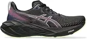 [ASICS] Womens Novablast 4 Running Shoe, BLACK/BLUE EXPANSE, 6 UK
