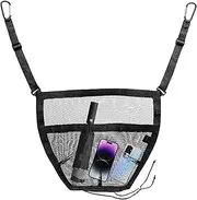 Car Purse Holder Between Seats | Car Travel Accessories,Seat Storage Travel Bag, Stretchable Net Pocket, Interior Accessories