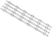 BGBLKLGPPN LED TV Backlight Strip Compatible with LIG 49UV340C 49UJ6565 49UJ670V 49 V17 ART3 2862 2863 6916L-2862A 6916L-2863A V1749R1 V1749L1 TV Light Strip