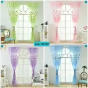 Offset Printing Sheers Curtain Yarn Tulle Window Blind Screen Voile Panel