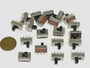 20 Pieces Slide Switch PCB DC50V 0.5A 2 Position DPDT SS22F04-G5 6 Pin A36