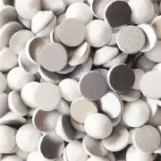 White Porcelain Non Hotfix Rhinestones Flatback Crystal Strass Fabric Decoration