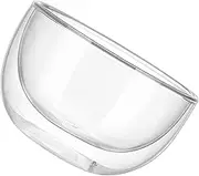 Hoement Glass Bowl Multi-use Cereal Bowl Fruit Salad Container Tableware Dishwasher Safe