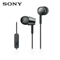 在飛比找有閑購物優惠-【SONY 】MDR-EX155AP 黑 細膩金屬 耳道式耳