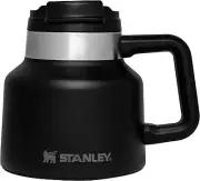 STANLEY Admiral's Mug Hard to Tip 560ml Vacuum Insulated Travel Mug Black New