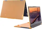 mCover Case ONLY Compatible for 2023-2025 12.2" Lenovo IP Flex 3 Chrome 12IAN8 Convertible Chromebook Laptops (NOT Fitting Other Lenovo Models)- Orange