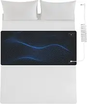 Aidmom Grounding Mat for Bed, Grounding Pad for Home, Office, Work with Grounding Cord