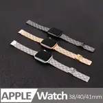 【NINE WEST】APPLE WATCH 經典LOGO不鏽鋼蘋果錶帶 38/40/41MM