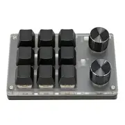 Bluetooth Programmable Keyboard, USB Wired Customized Mini Red Switch Keyboar...