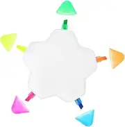 TOGEVAL Multicolored Highlighter Pens Aesthetic Graffiti Markers for School Office and Note Taking No Ink Leakage Strong Writing Coverage for Teens and Adults