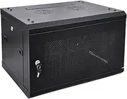 6U Wall Mount Server Cabinet Network Rack Vented Enclosure Locking Door