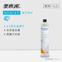 在飛比找momo購物網優惠-【EVERPURE 愛惠浦】4C2活性碳濾芯(DIY更換)