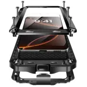For iPhone 16 15 14 Pro Max Metal Case Military Shockproof Heavy Duty Full Cover