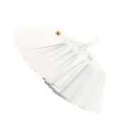 100Pcs Blank Pricing Label 12x6cm Clothing Labels White Clothing Making Label