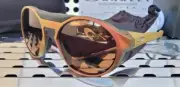 New Oakley CLIFDEN 9440-2356 Sunglasses Matte Red-Gold Colorshift w/Prizm Bronze