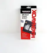 Magnavox VHS Head Cleaner Kit #M61102 Non-Abrasive Wet System VCR Camcorder