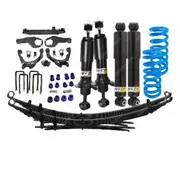 2" Foam Cell Lift Kit Shocks Lovells Coil Raw Leaf Diff for Mitsubishi Triton MQ