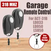 1/2PCS Gate Opener Remote For Linear Remote Control LD033 LD050 1-Buttons 318MHZ