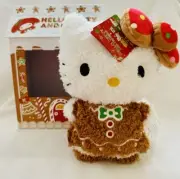 BRAND NEW RELEASE Hello Kitty Christmas Gingerbread Plush Doll