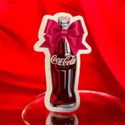Coke With A Bow Sticker
