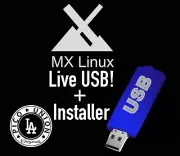 MX Linux Bootable USB Installer or Live System Drive Try This Modern OS