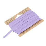 1/4 Inch Double Fold Bias Tape Continuous Bulk Bias Tape Light Purple 10 Yards