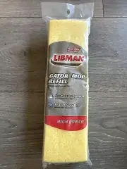 Libman Gator Mop Refill High Power 00959 Tear Resistant Sponge New Sealed