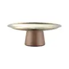 Stainless Steel Dessert Platter Snack Tray Elegant Cupcake Stand Plate Display