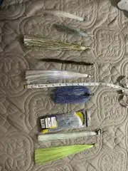 Lot Bundle Crystal Krystal Flash For Fly Tying Lure Making 9 Packs