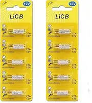 [10 Pack] TAVICE 27A 12V Alkaline Batteries | Ultra Long Lasting 12 Volt A27 Battery for Remote,Doorbells etc | 12 Volt Alkaline A27S MN27 L828 A27