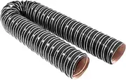 NOWBALL 1.5 in Automotive Air Duct Hose, Length 1 Meter-3.3Feet, 1.5" Silicone Flexible Brake Cooling, 38mm Air Duct Induction Intake Pipe Hose, Exhaust Hose Dryer Vent Hose for Air System-Black